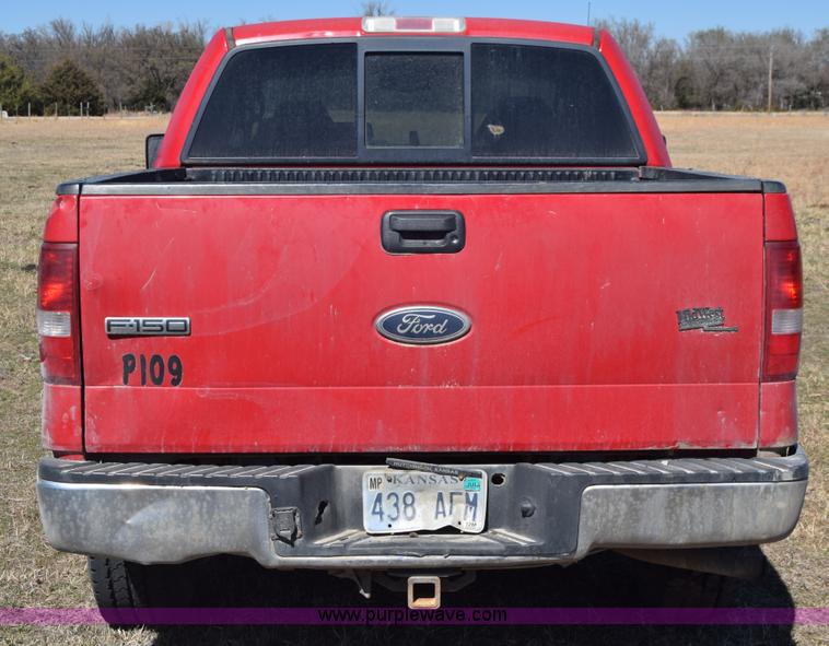 image for item K4323 2004 Ford F150 SuperCrew pickup truck