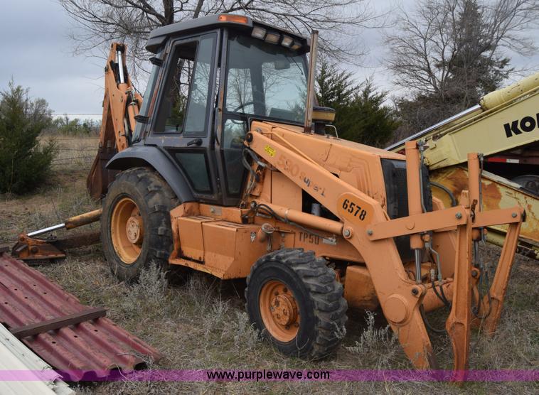 image for item K8595 Case 580 backhoe