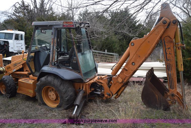 image for item K8595 Case 580 backhoe