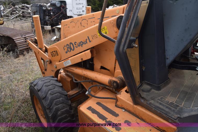 image for item K8595 Case 580 backhoe