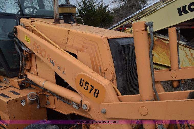image for item K8595 Case 580 backhoe