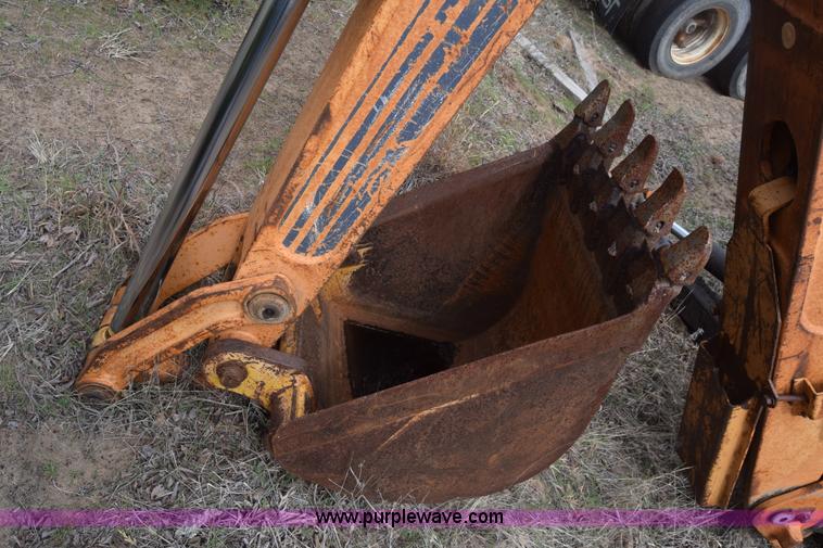 image for item K8595 Case 580 backhoe