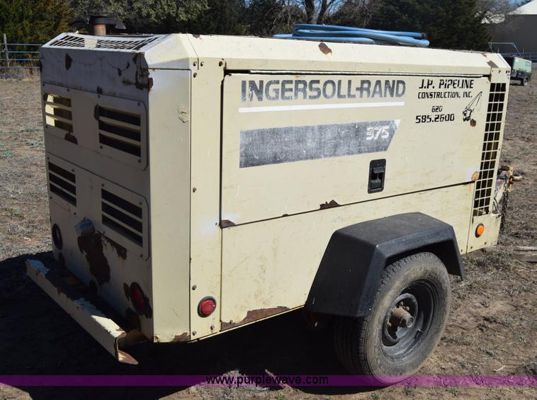 image for item K8604 Ingersoll Rand 375 air compressor