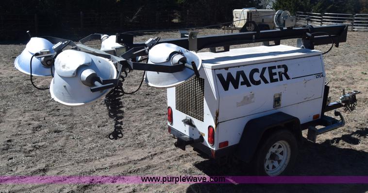 image for item K8605 Wacker LTC4 light tower