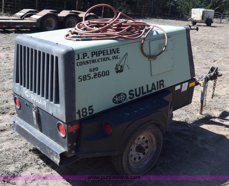 image for item K8606 Sullair 185 air compressor
