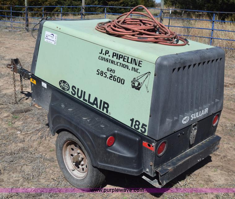 image for item K8606 Sullair 185 air compressor
