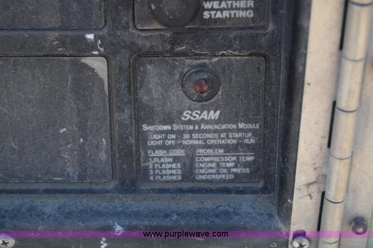 image for item K8606 Sullair 185 air compressor