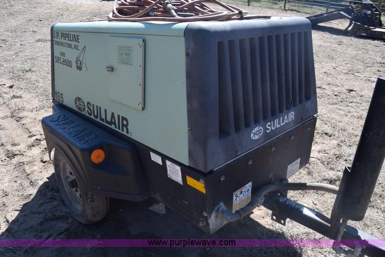 image for item K8606 Sullair 185 air compressor