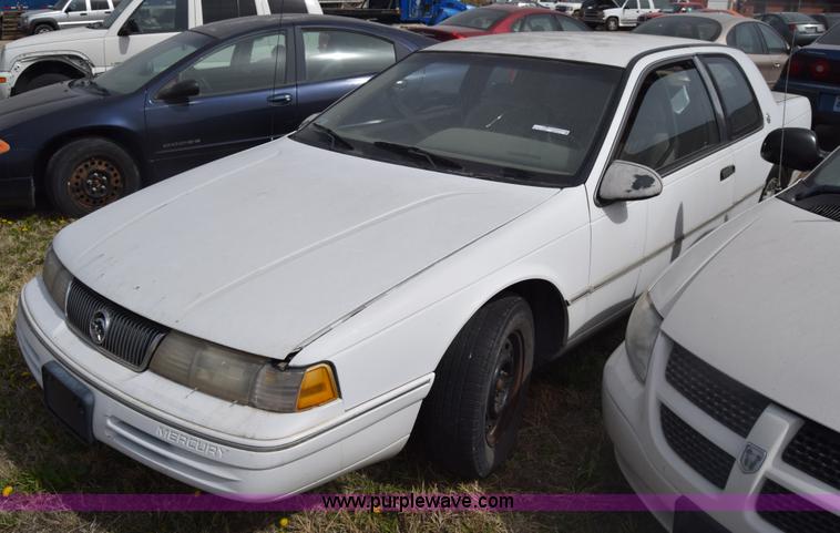 image for item BW9412 1992 Mercury Cougar