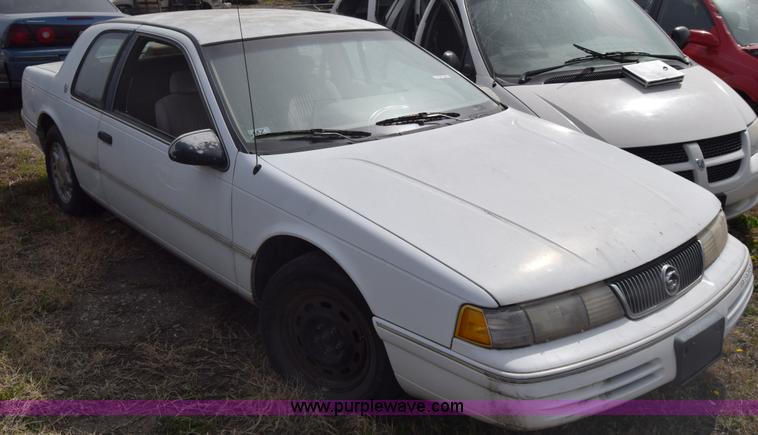 image for item BW9412 1992 Mercury Cougar