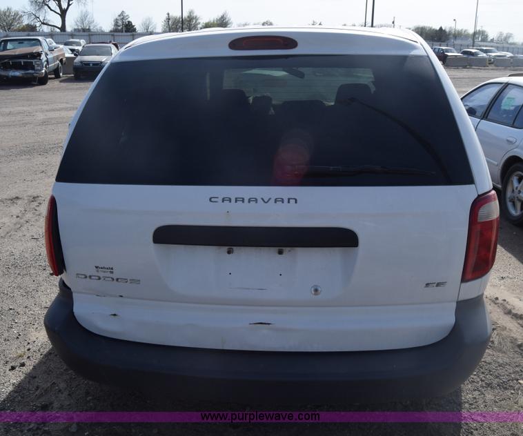image for item K8513 2002 Dodge Caravan van
