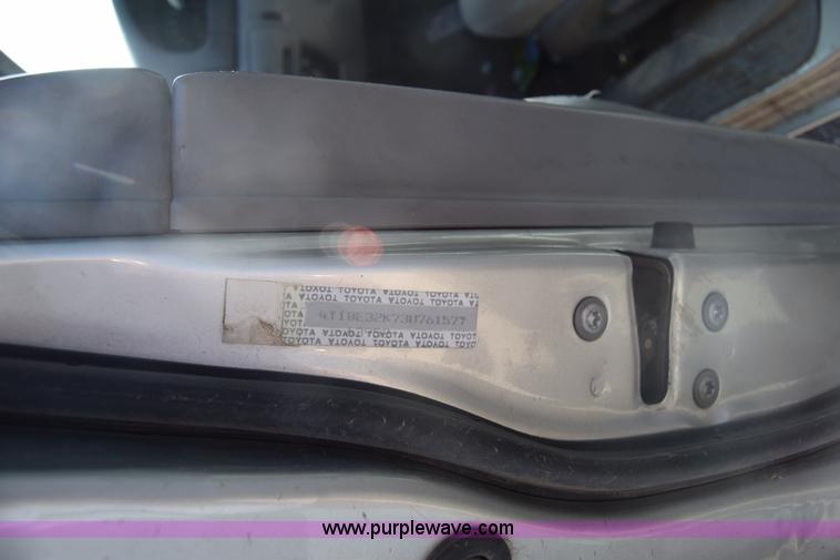 image for item K8516 2003 Toyota Camry
