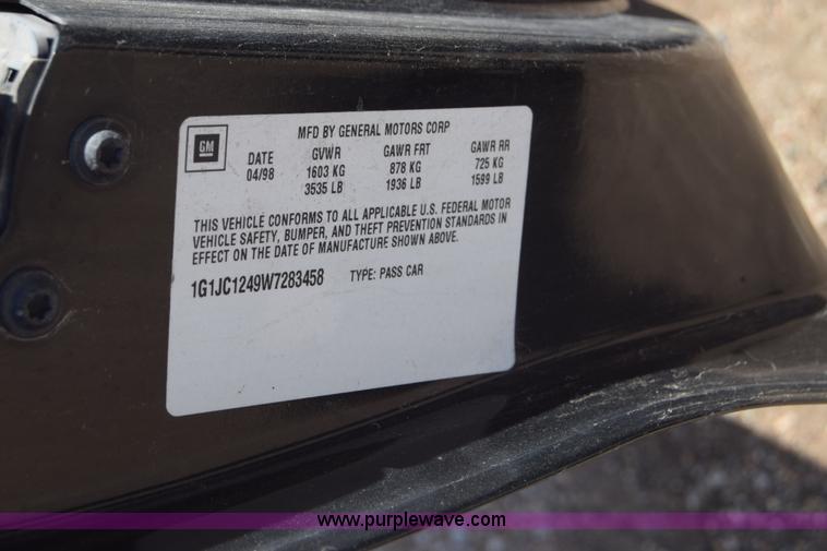 image for item K8526 1998 Chevrolet Cavalier