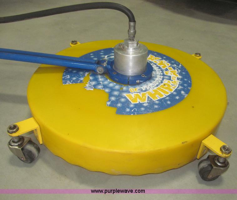 image for item AE9324 BE Pressure Supply Whirl-A-Way floor washer