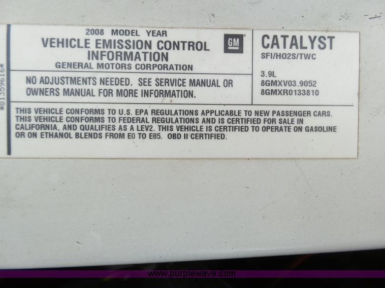 image for item AR9434 2008 Chevrolet Impala Police