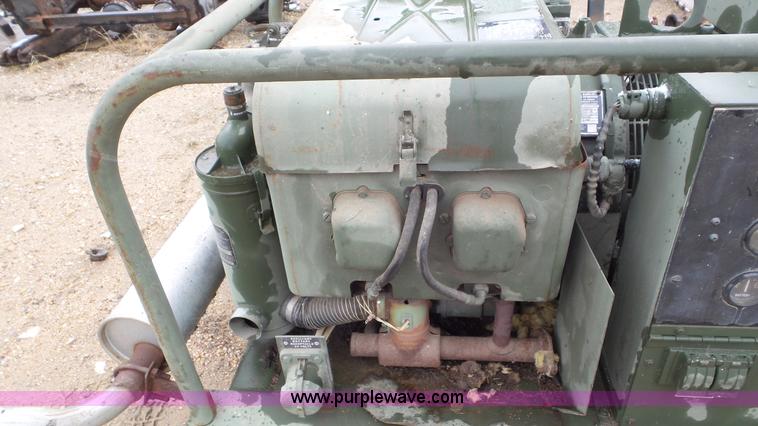 image for item AV9805 1968 U.S. Army generator