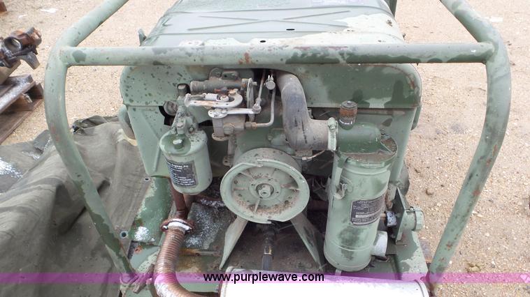 image for item AV9805 1968 U.S. Army generator