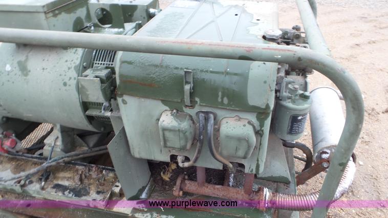image for item AV9805 1968 U.S. Army generator