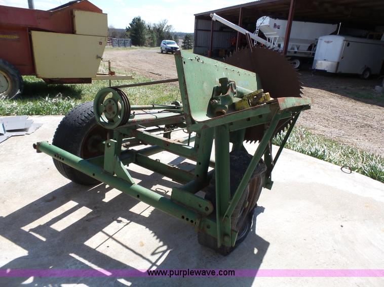 image for item BE9773 Shop built wood saw