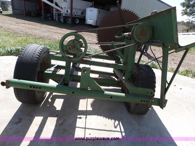 image for item BE9773 Shop built wood saw