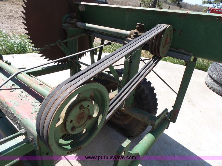 image for item BE9773 Shop built wood saw