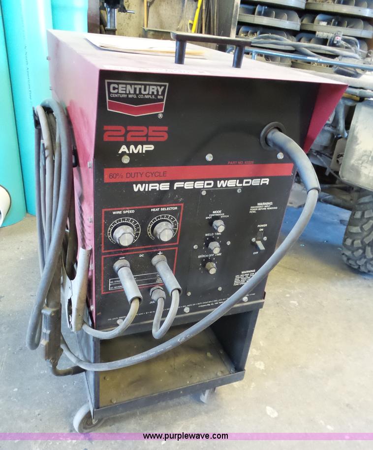 image for item BE9775 Century wire feed welder