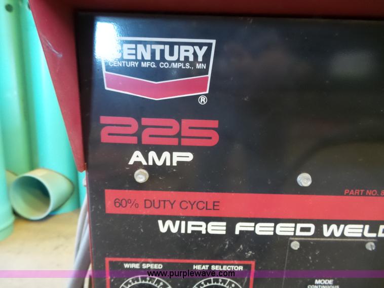 image for item BE9775 Century wire feed welder
