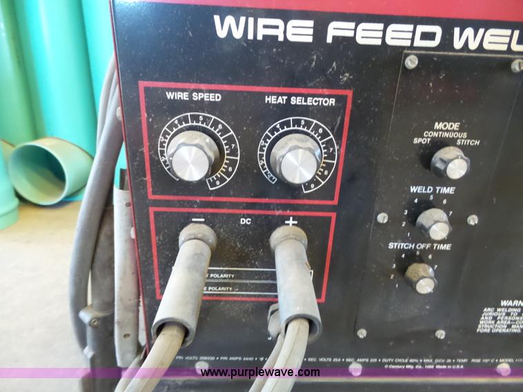 image for item BE9775 Century wire feed welder