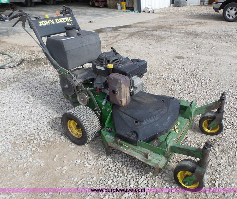 image for item BE9810 John Deere GSS ZTR lawn mower