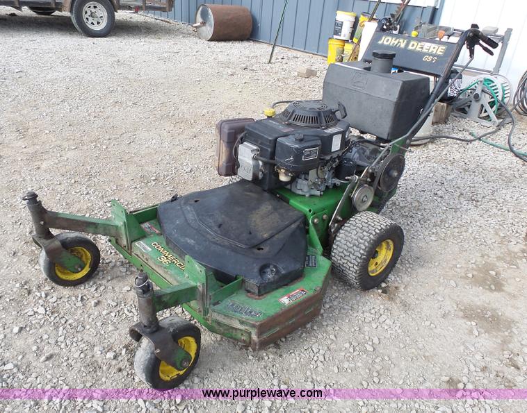 image for item BE9810 John Deere GSS ZTR lawn mower