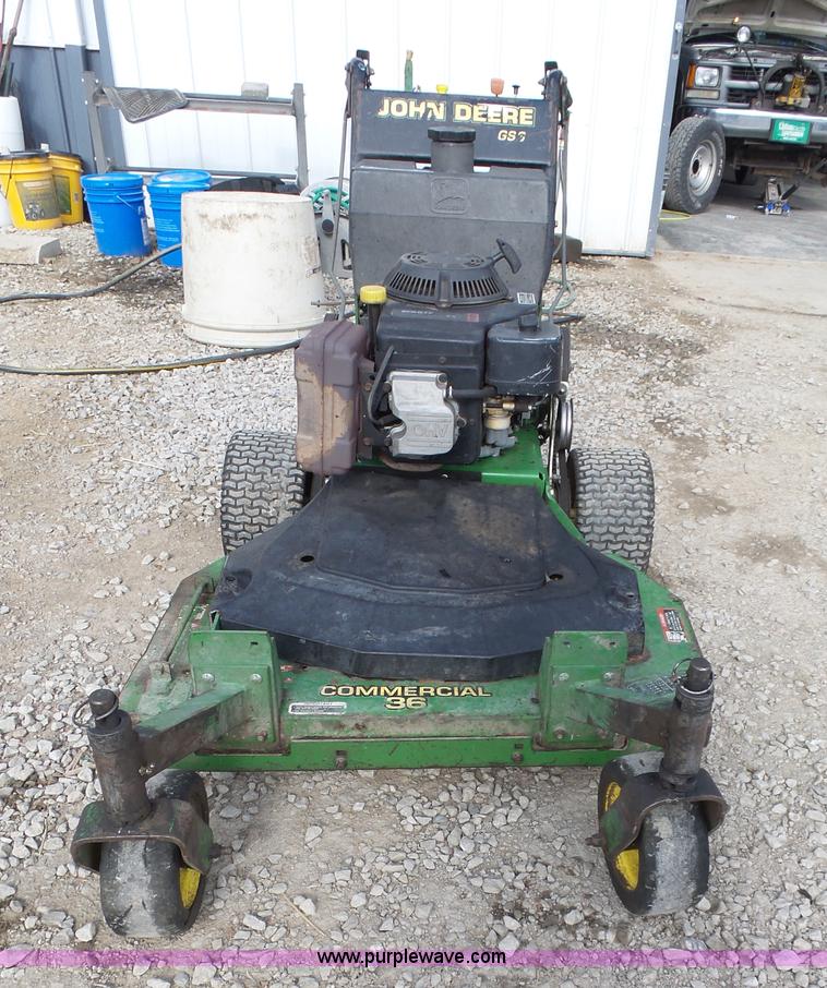 image for item BE9810 John Deere GSS ZTR lawn mower
