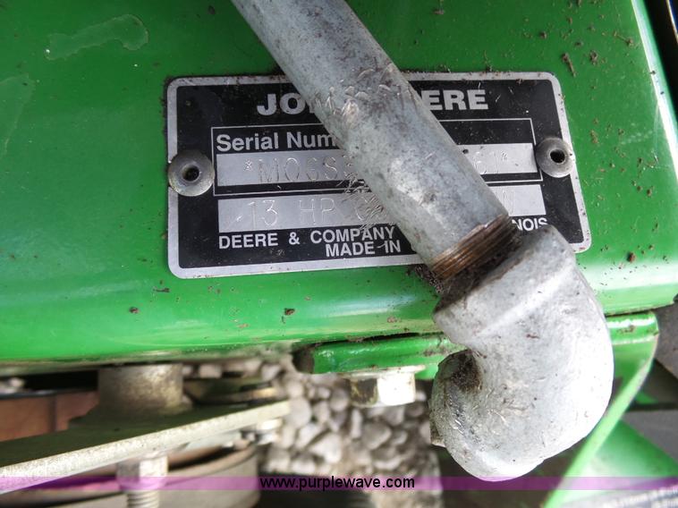 image for item BE9810 John Deere GSS ZTR lawn mower