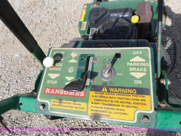 image for item BE9811 Ransomes XM652 ZTR lawn mower