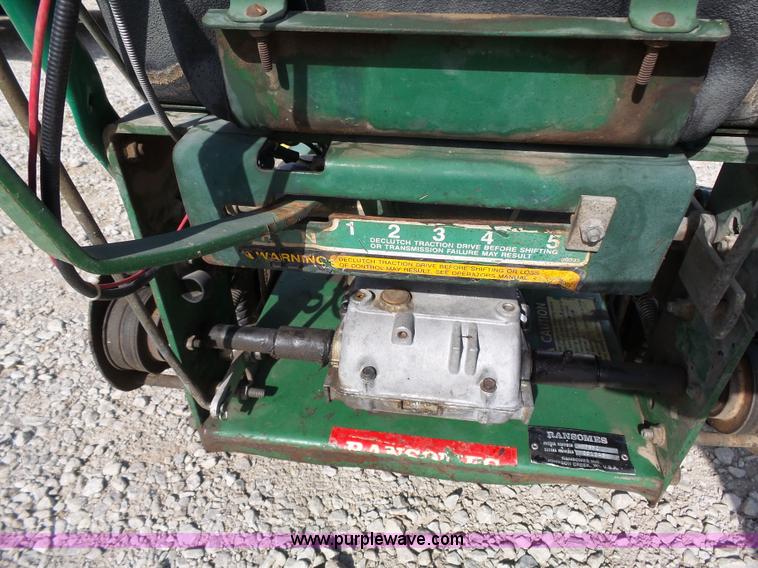 image for item BE9811 Ransomes XM652 ZTR lawn mower