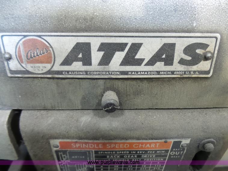 Atlas 3996 lathe in West Plains, MO | Item BG9063 sold | Purple Wave