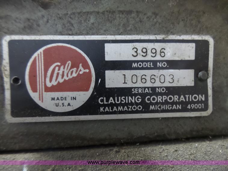 Atlas 3996 lathe in West Plains, MO | Item BG9063 sold | Purple Wave