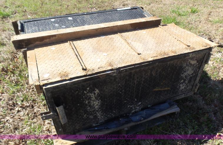 image for item BG9066 (2) steel storage boxes