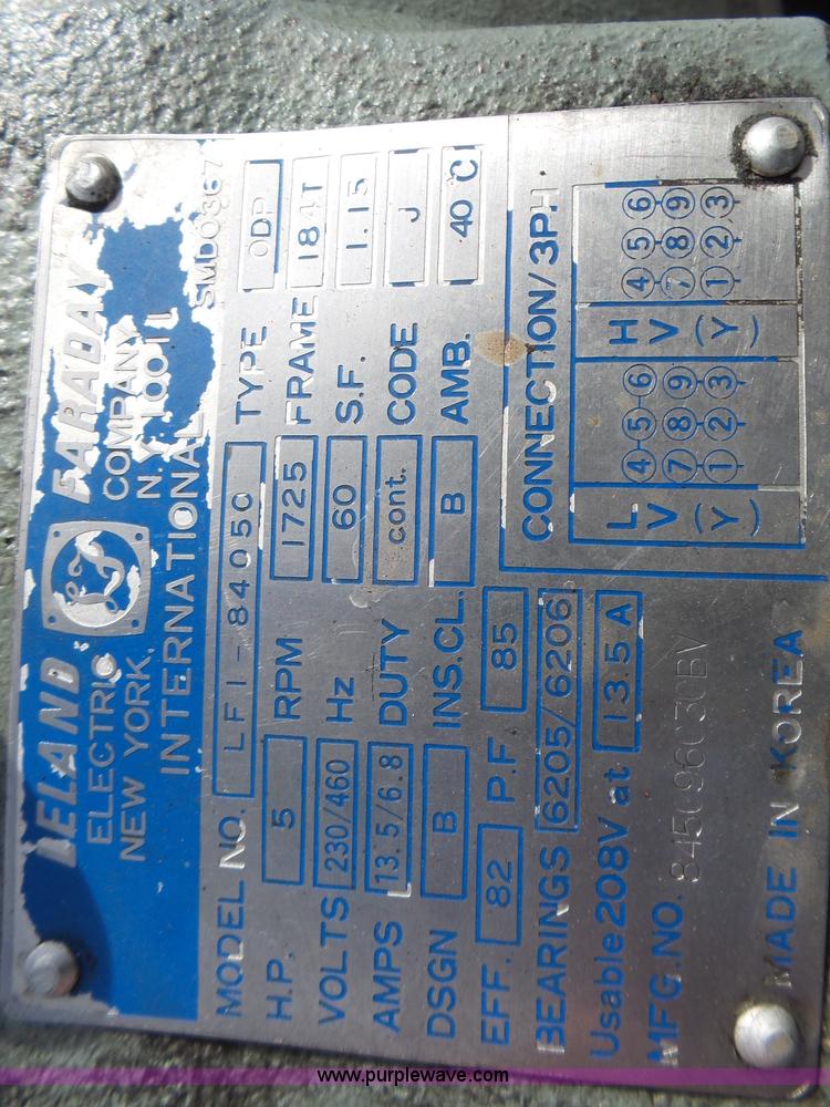 image for item BG9119 Saylor-Beall air compressor