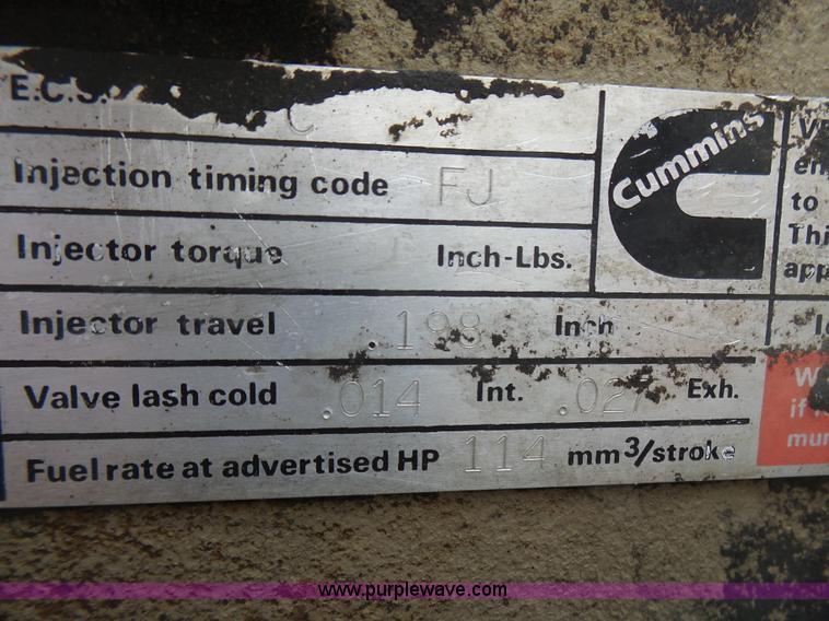 image for item BG9126 Cumins LTA10 diesel engine