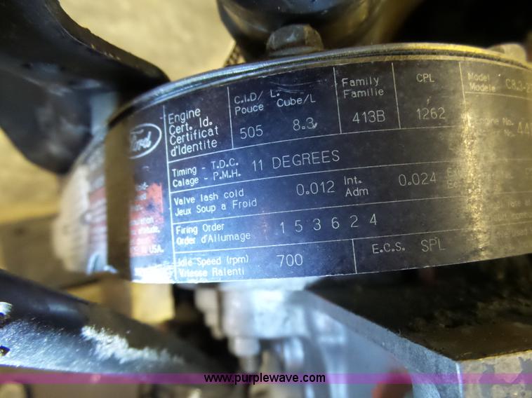 image for item BG9132 Cummins 8.3L diesel engine