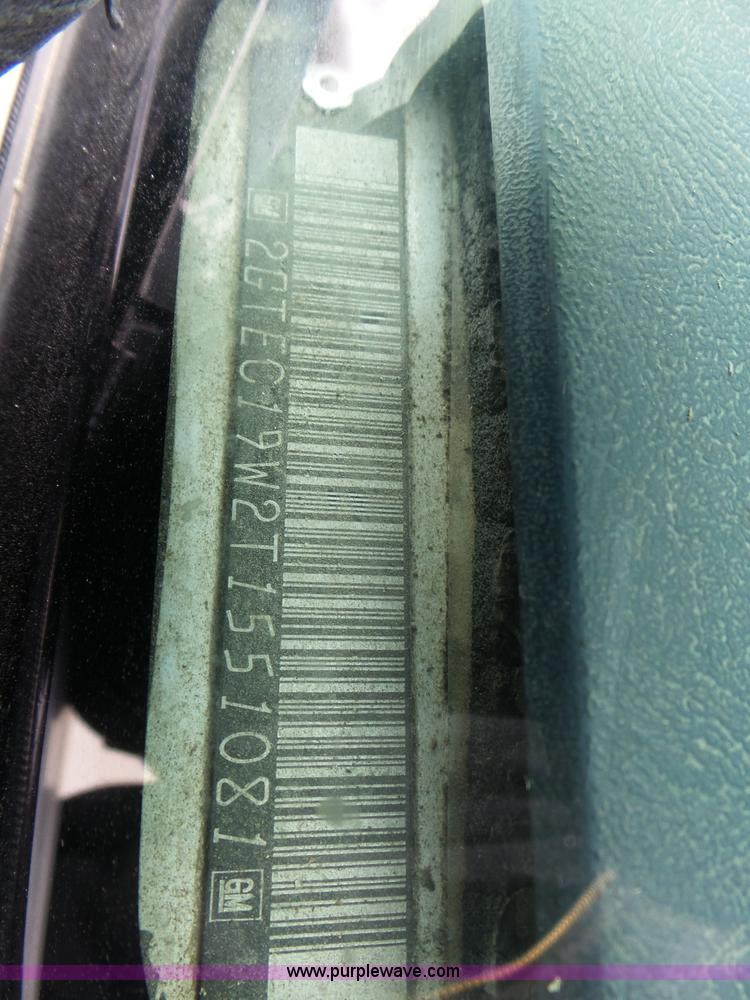 image for item BL9554 1996 GMC Sierra 1500 Ext. Cab pickup truck