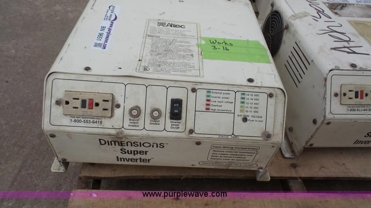 image for item BN9651 Dimensions unlimited inverter