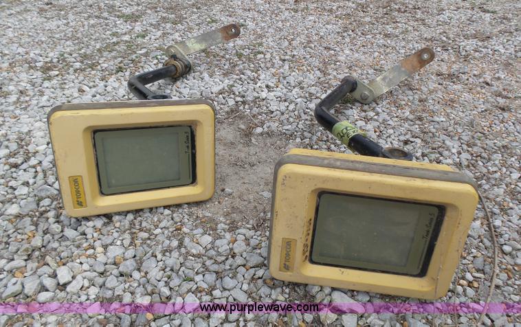 image for item BS9893 (2) Top Con Touch Series 5 GPS monitors