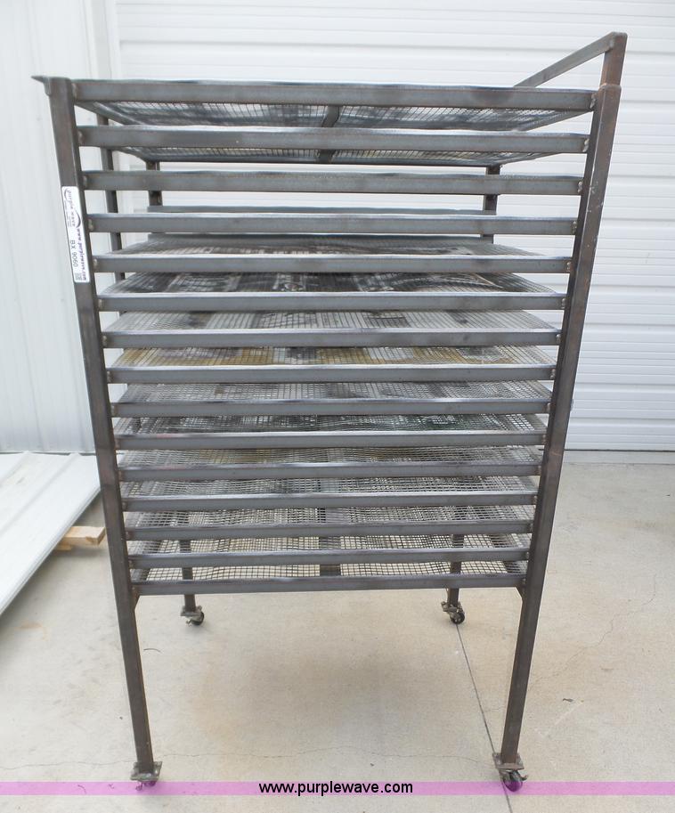 image for item BX9060 (2) 15 tray paint drying racks