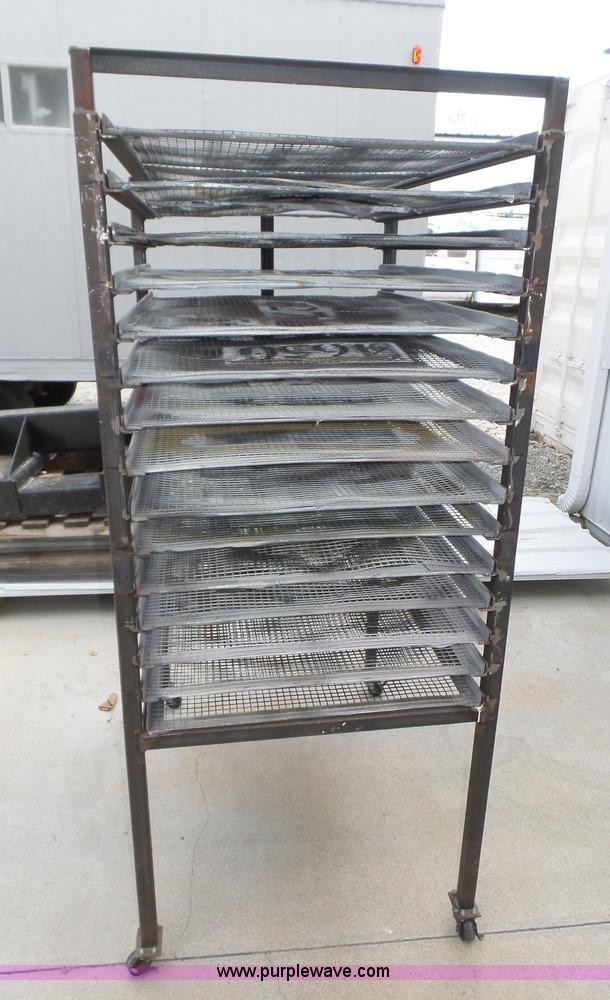 image for item BX9060 (2) 15 tray paint drying racks