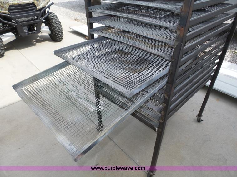 image for item BX9060 (2) 15 tray paint drying racks