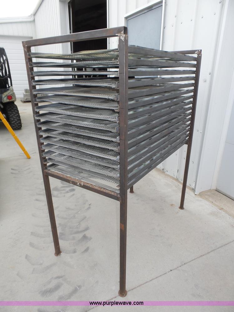 image for item BX9060 (2) 15 tray paint drying racks