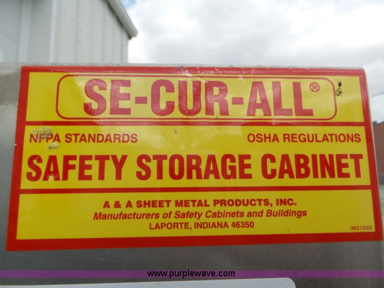image for item BX9061 SE-Cur-All flamable storage cabinet