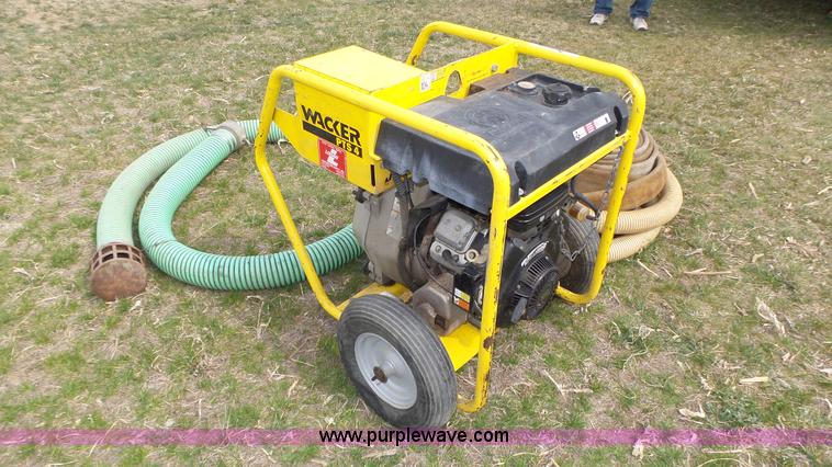 image for item BX9066 2005 Wacker PTS4V trash pump