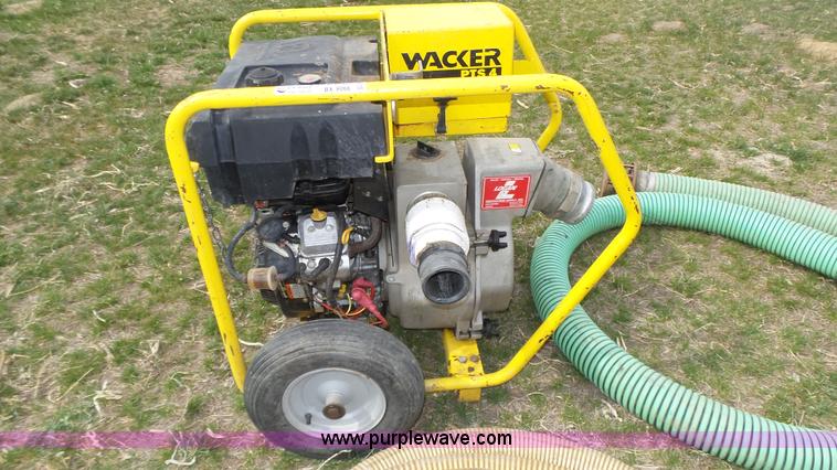 image for item BX9066 2005 Wacker PTS4V trash pump